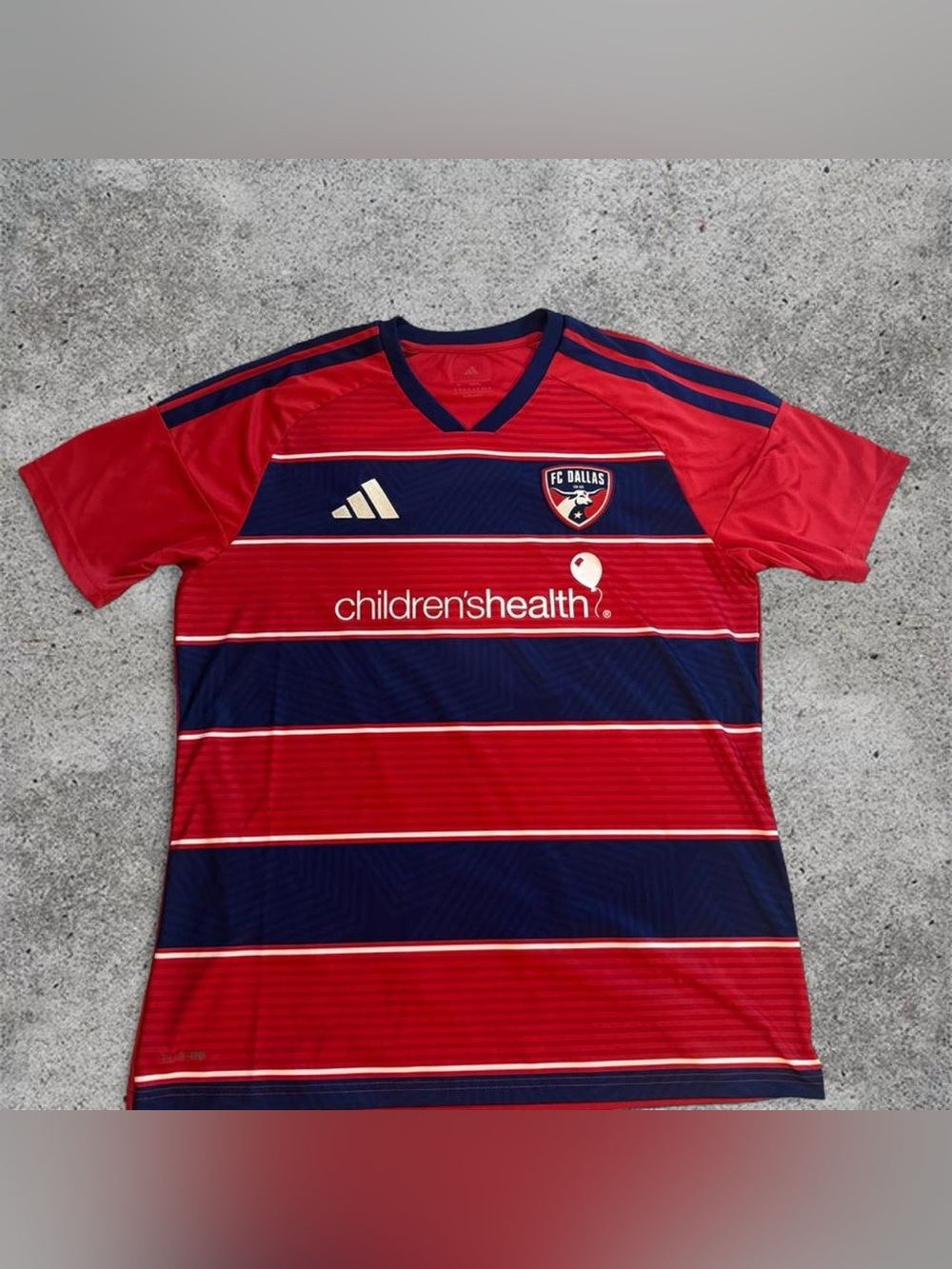 FC Dallas 26/27 Home Authentic Jersey Size XL Red and Blue